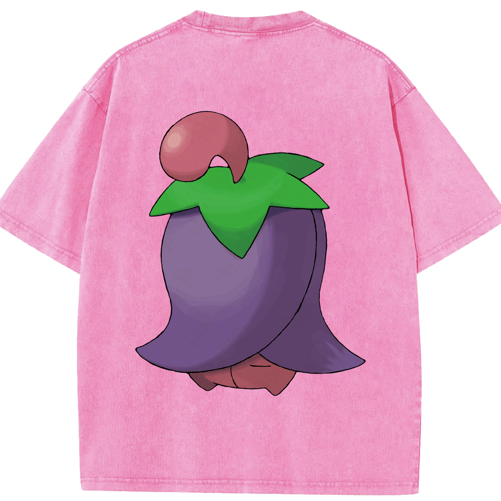（画像用） ポケットモンスター Pokémon 綿100% ヴィンテージ風 半袖Tシャツ（背面プリント）